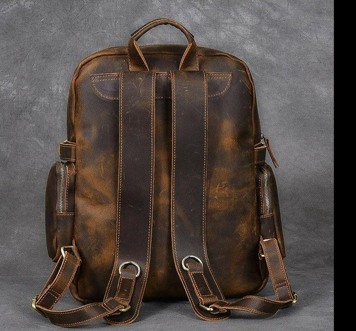 Felix | Brown Vintage Backpack
