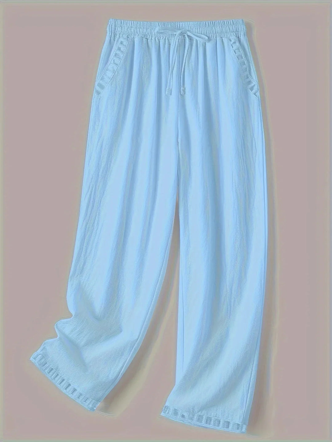 Hazel | Hollow Out Trim Pants