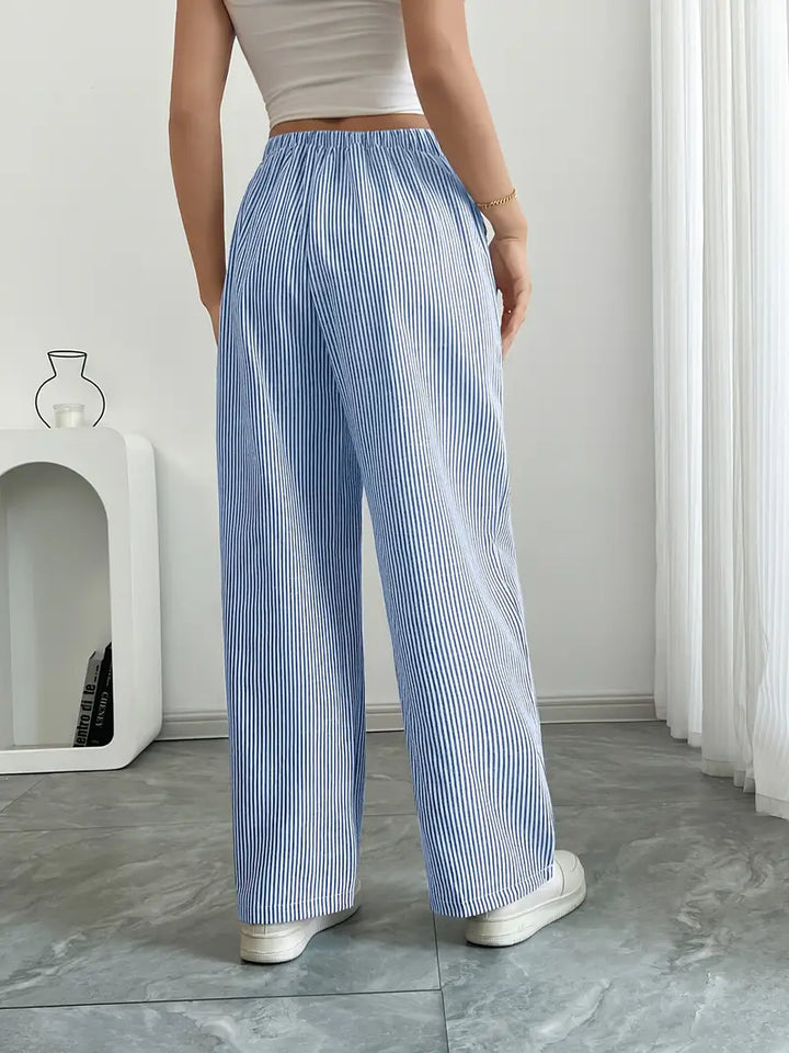 Niki | Vertical Stripe Pants