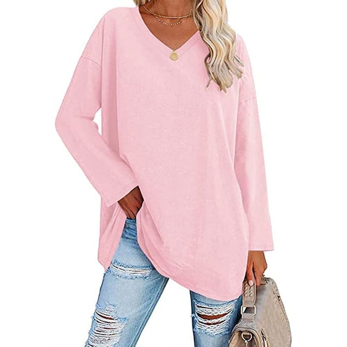 Shireen | V-Neck Long Sleeve Top
