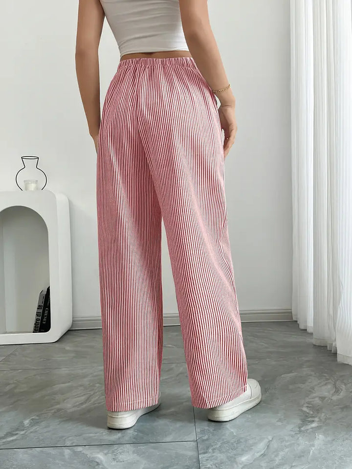 Niki | Vertical Stripe Pants