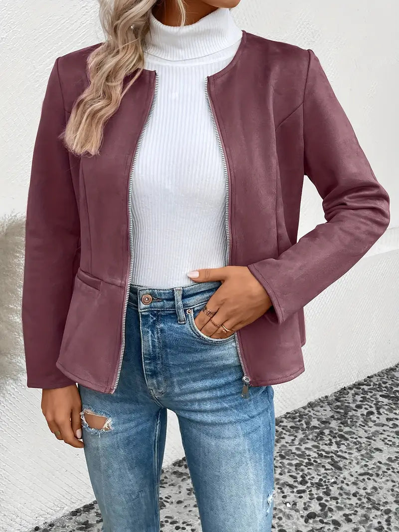 Roxanne | Jacket with Zipper
