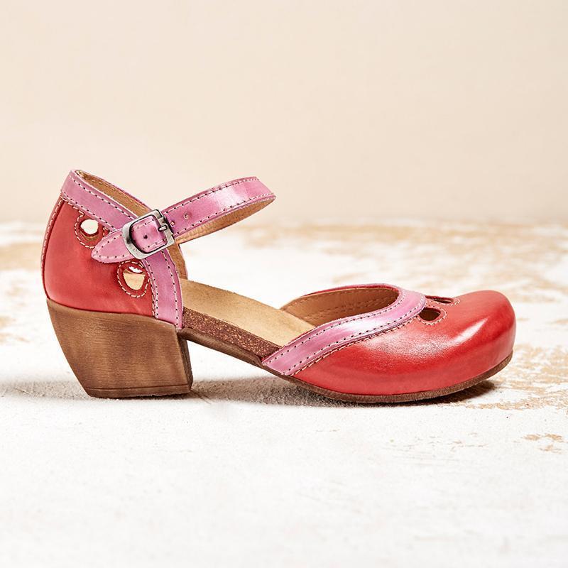 Colette | Orthopedic sandals with low heels