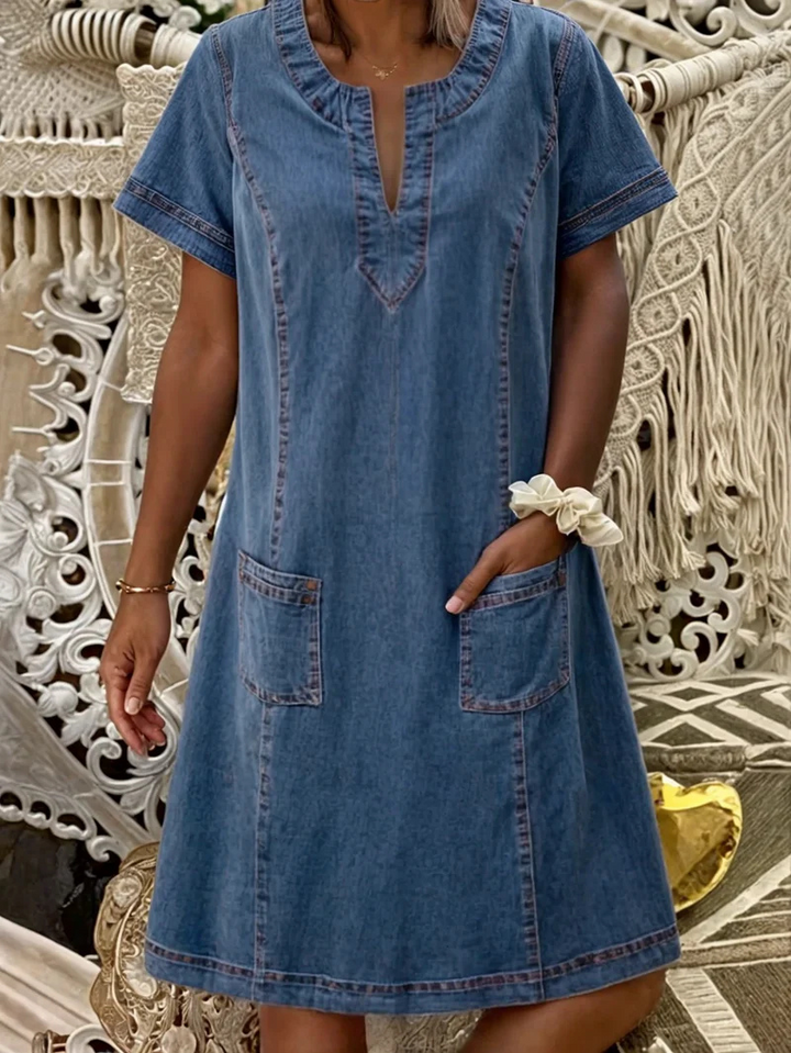 Sofia | Effortless Denim Dress