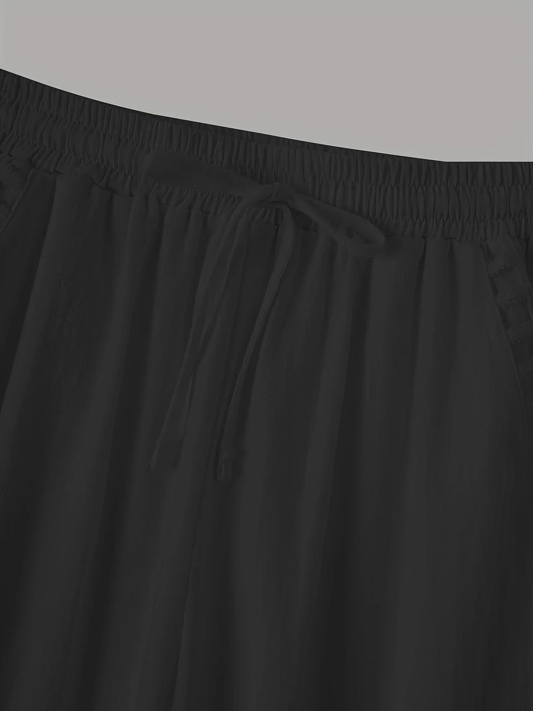 Hazel | Hollow Out Trim Pants
