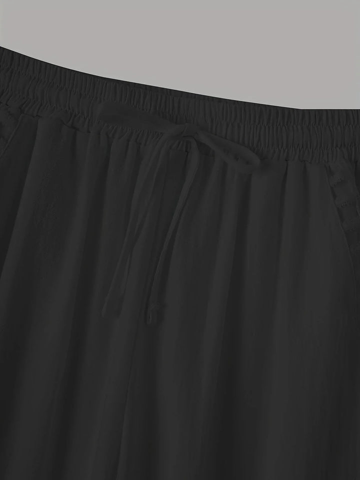 Hazel | Hollow Out Trim Pants