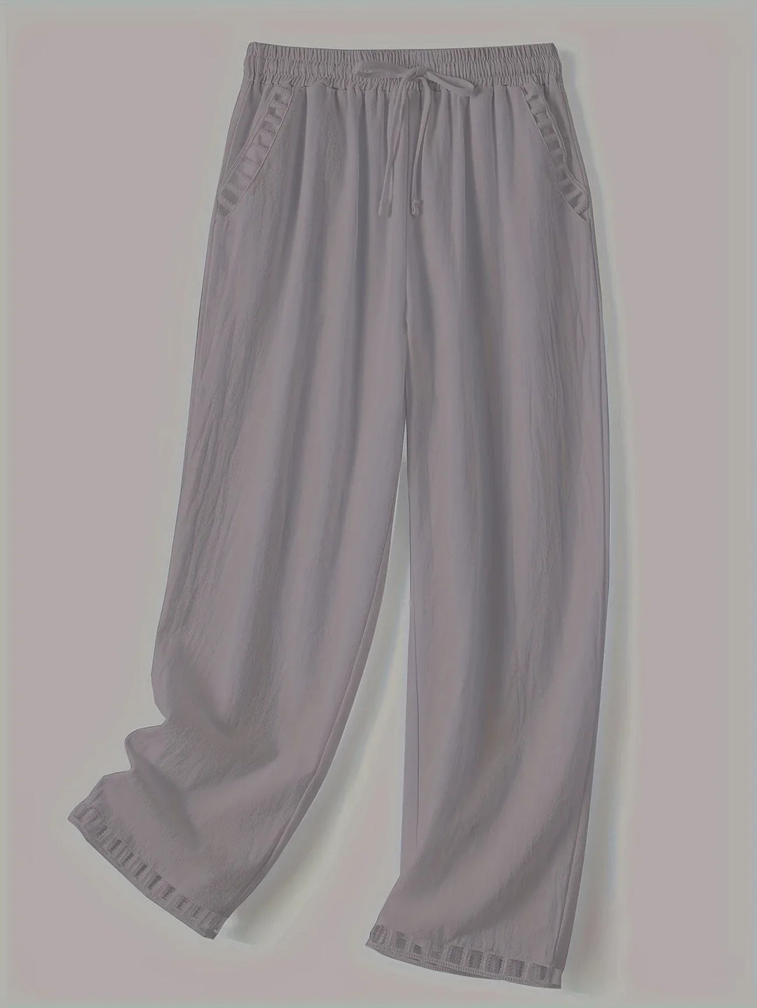 Hazel | Hollow Out Trim Pants