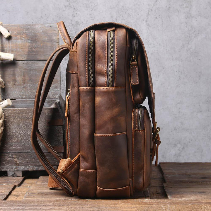 Jonathan | Vintage Buckle Backpack