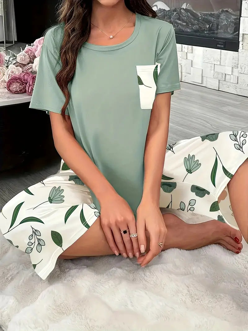 Kendra | Floral Loungewear Set
