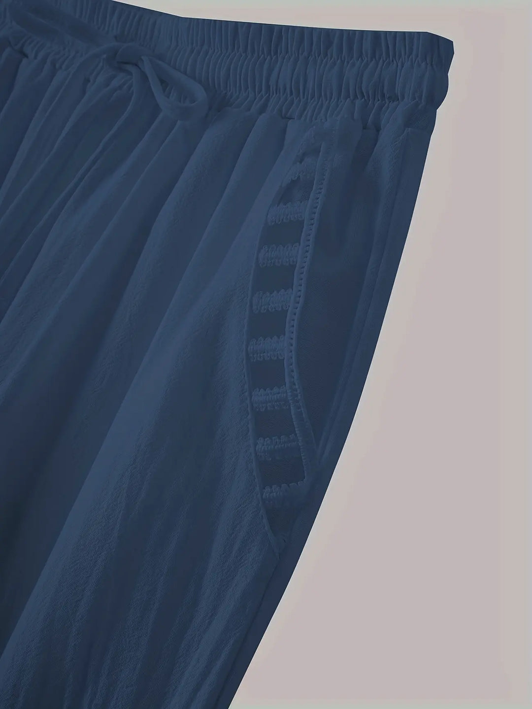 Hazel | Hollow Out Trim Pants