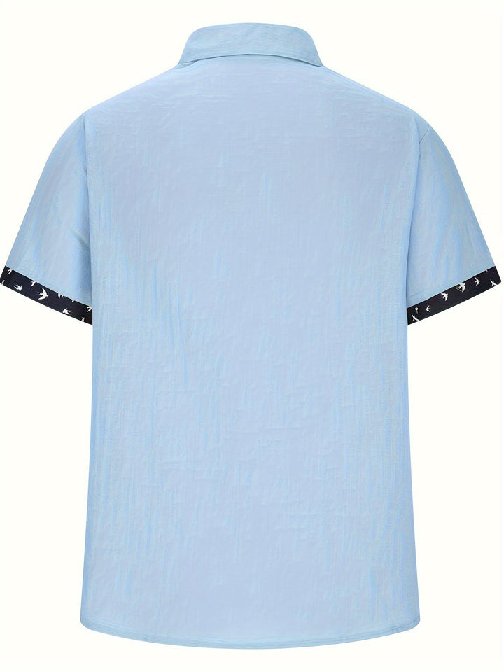 Jake | Contrast Trim Shirt