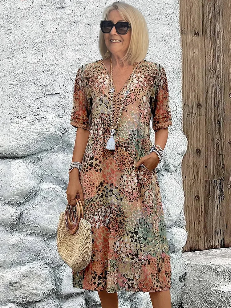 Flordelisa | Vibrant Midi Dress