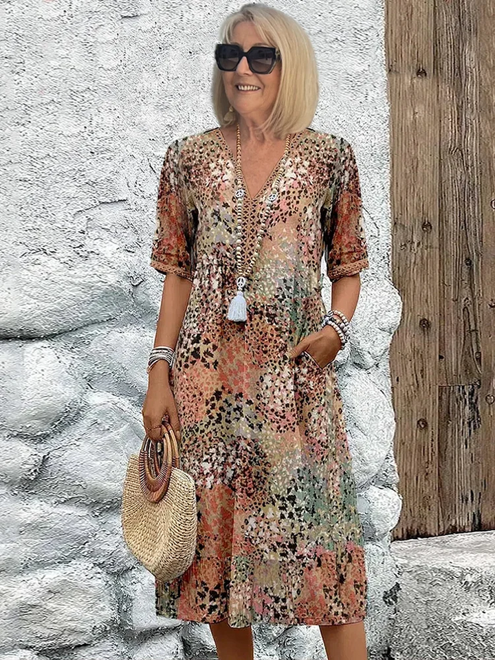 Flordelisa | Vibrant Midi Dress