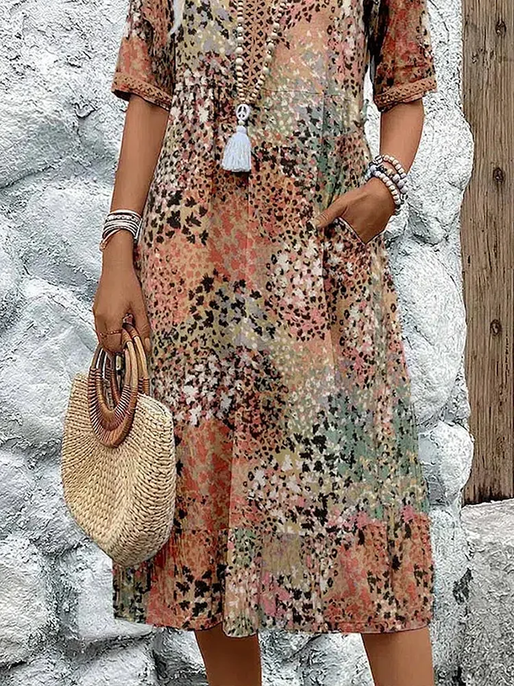 Flordelisa | Vibrant Midi Dress
