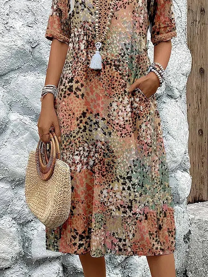 Flordelisa | Vibrant Midi Dress