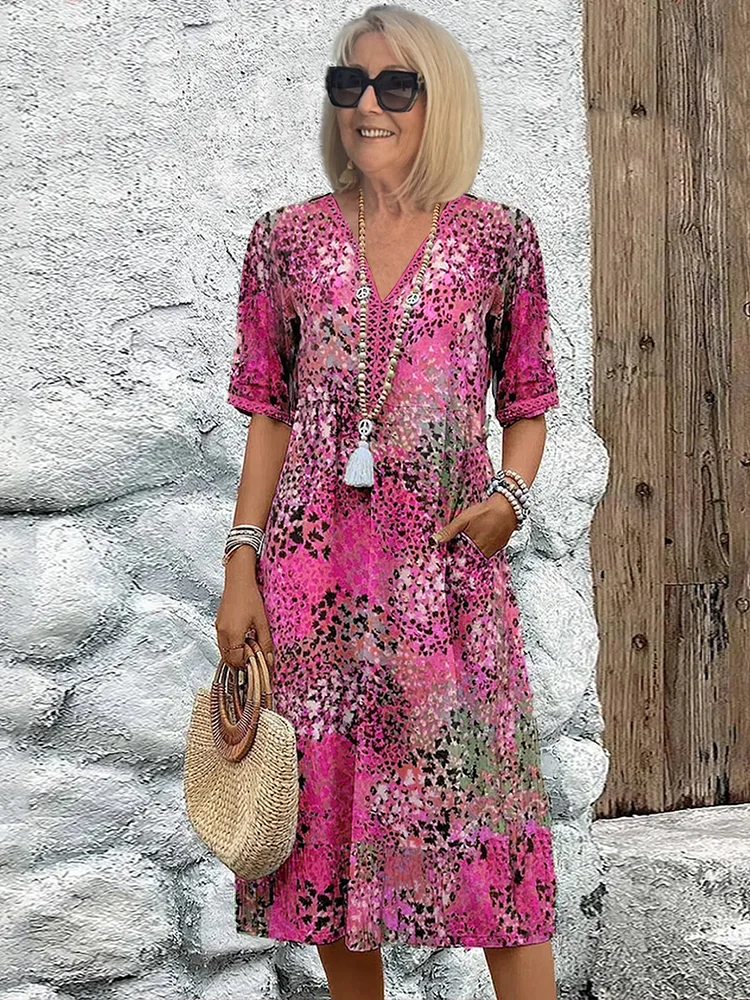 Flordelisa | Vibrant Midi Dress
