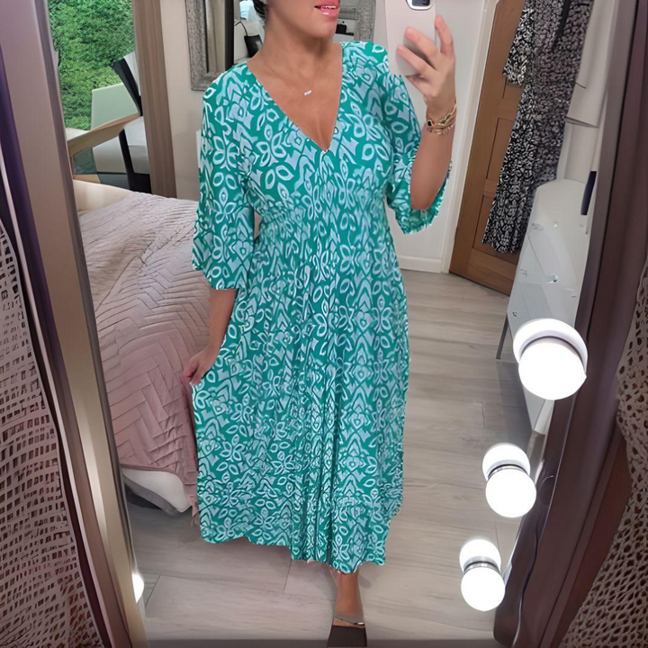 Ysabette | Boho Printed Dress