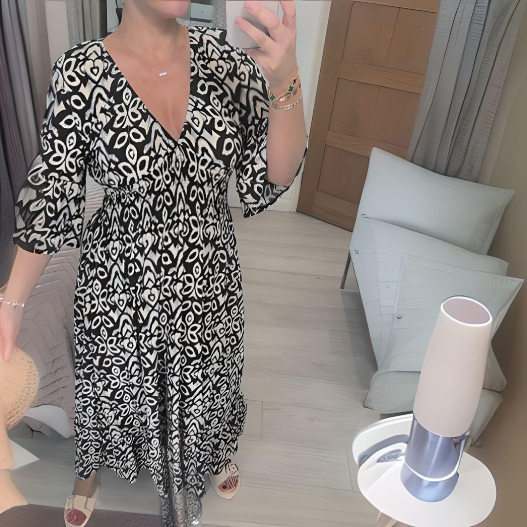 Ysabette | Boho Printed Dress