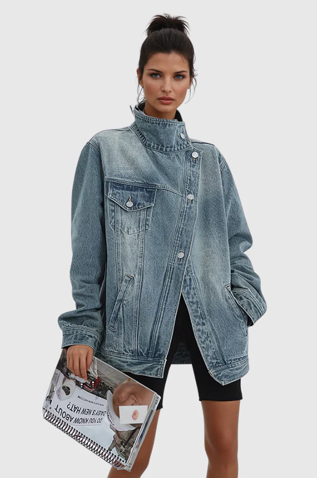 Belle | Artistic Denim Jacket