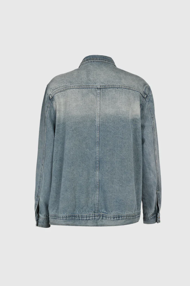 Belle | Artistic Denim Jacket