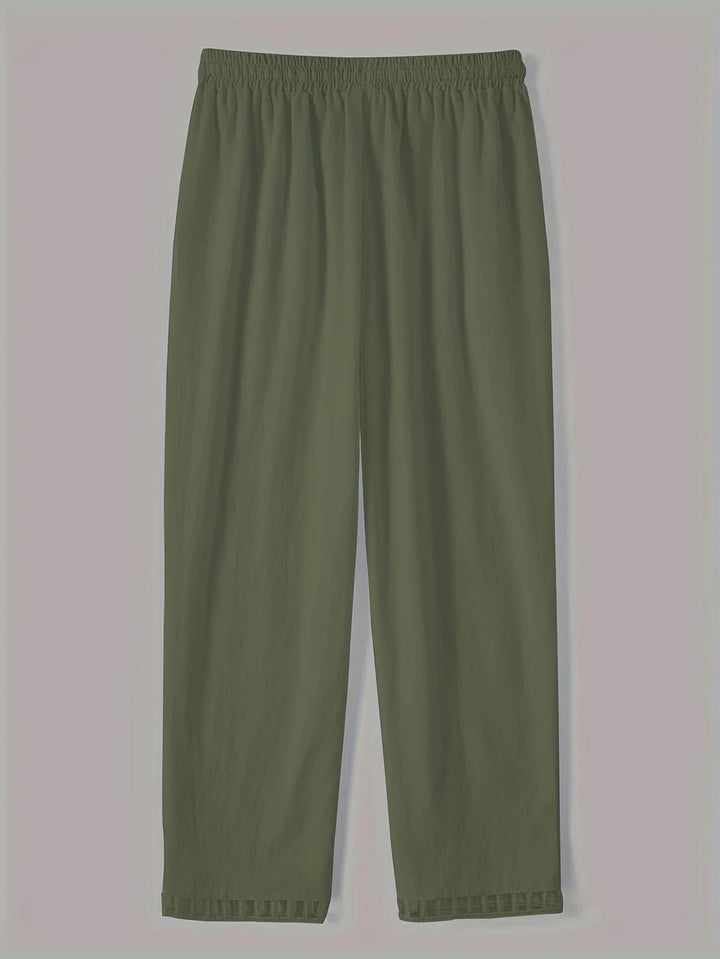 Hazel | Hollow Out Trim Pants