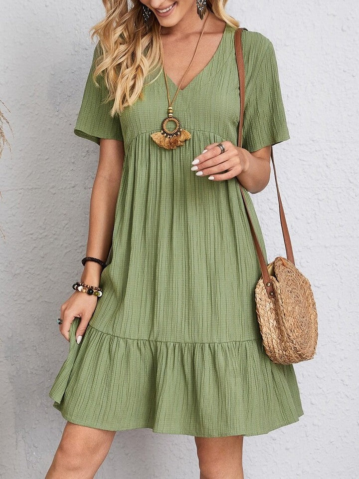 Carmena | Elegant Belly Cover Dress