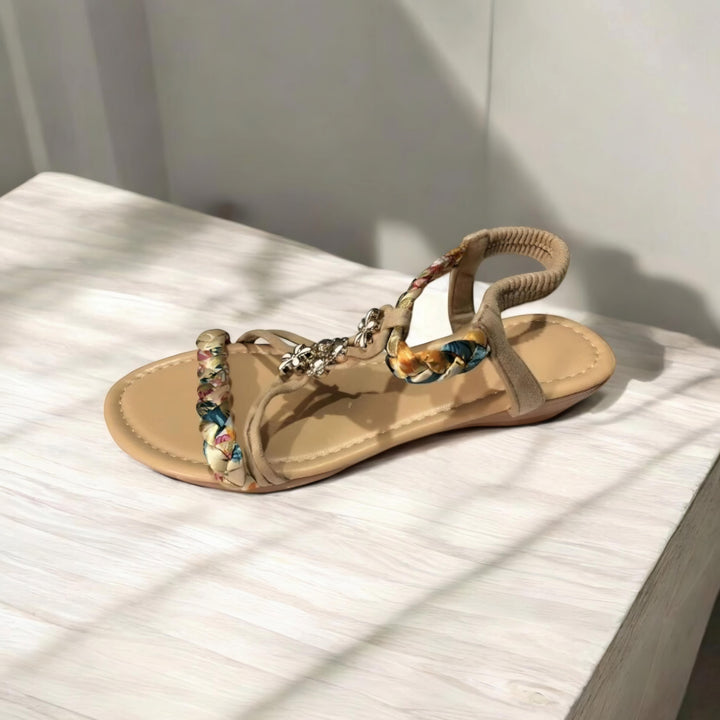 Janeshia | Braided Flat Sandals