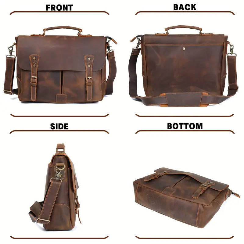 Jared | Vintage Messenger Bag