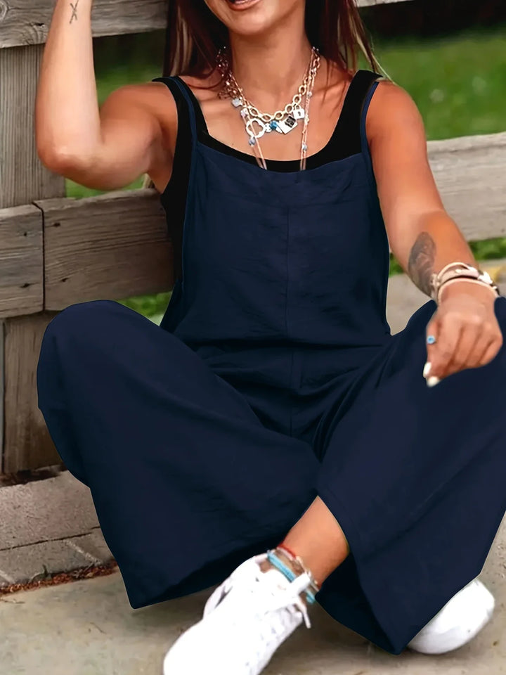 Taryn | Casual Solid Jumpsuit