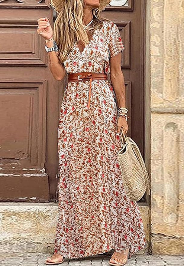 Jezzy | Elegant Bohemian Maxi Dress