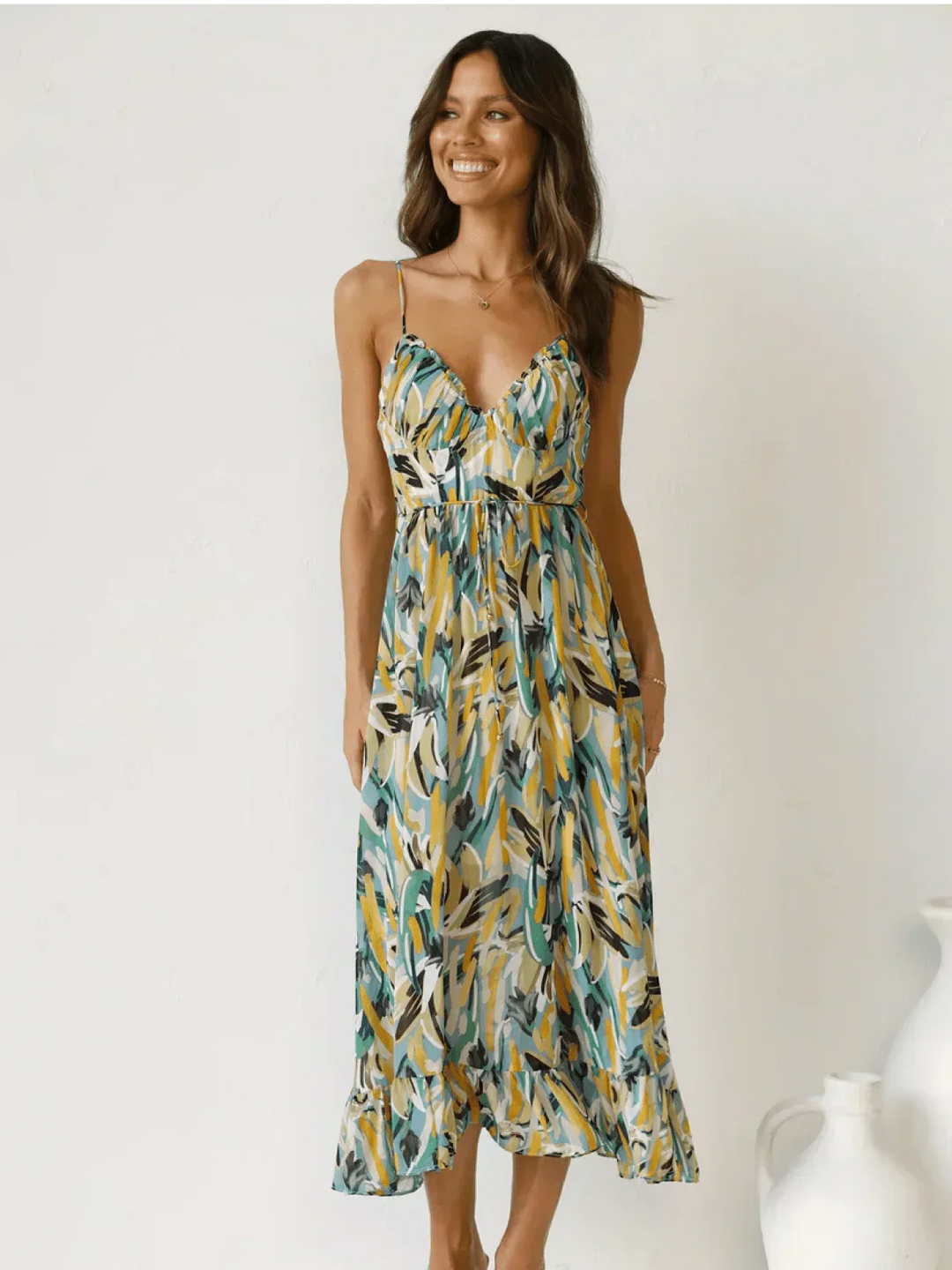Jade | Chic Midi Dress