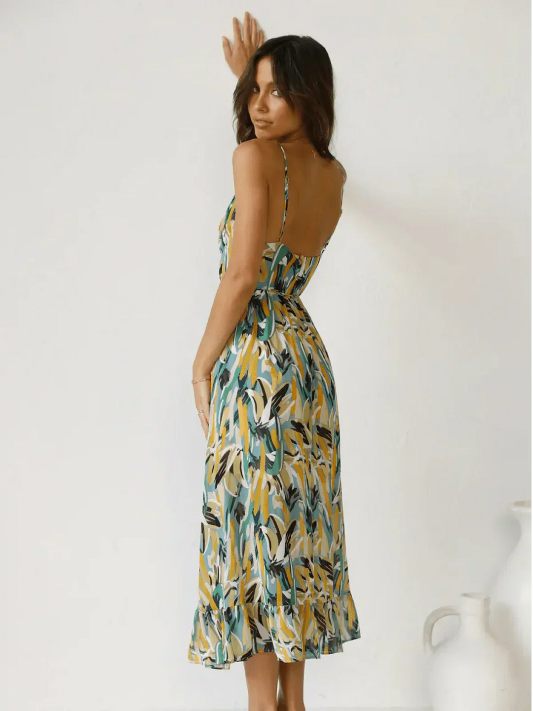 Jade | Chic Midi Dress
