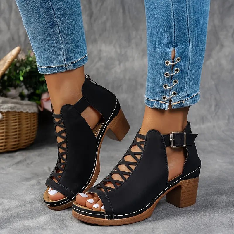 Beth | Block Heel Sandals