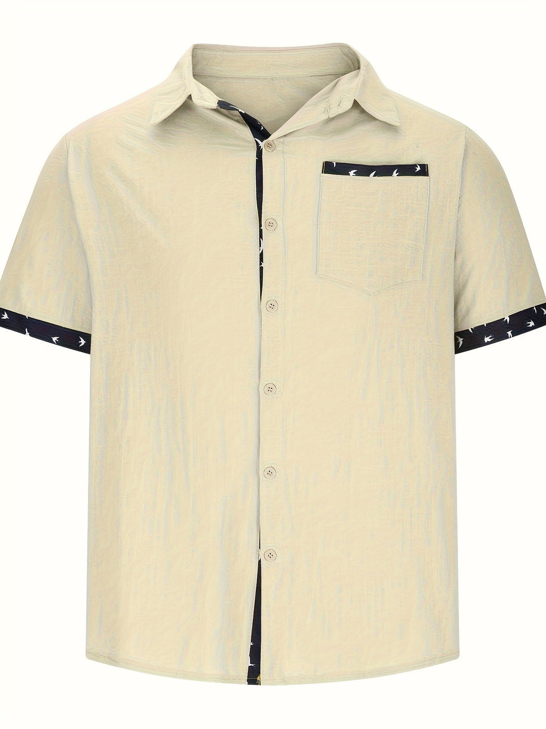 Jake | Contrast Trim Shirt