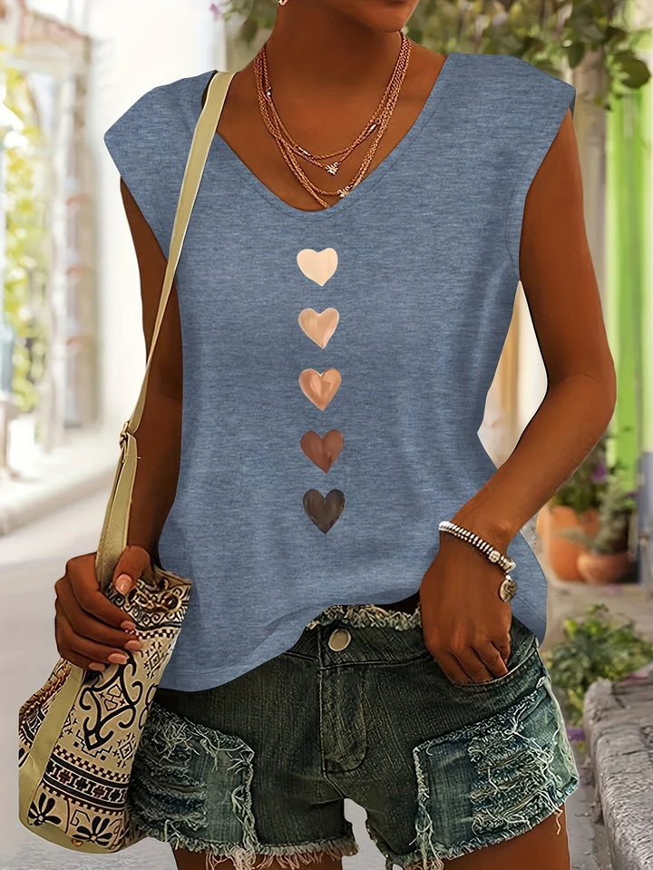 Kerry | Casual Heart Printed Shirt