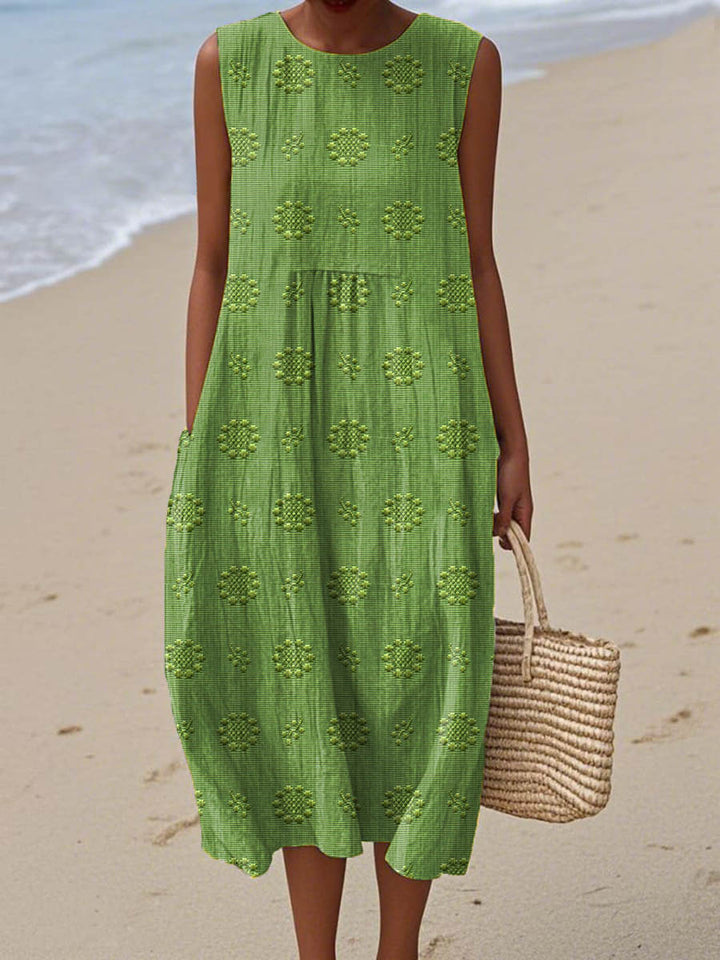Nenita | Sleeveless Midi Dress