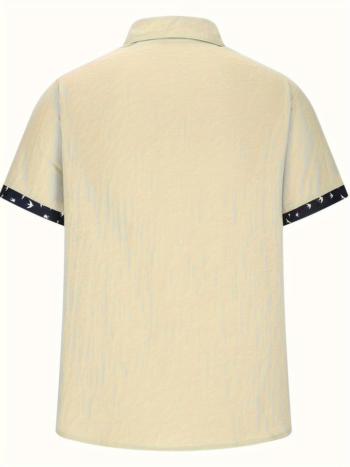 Jake | Contrast Trim Shirt