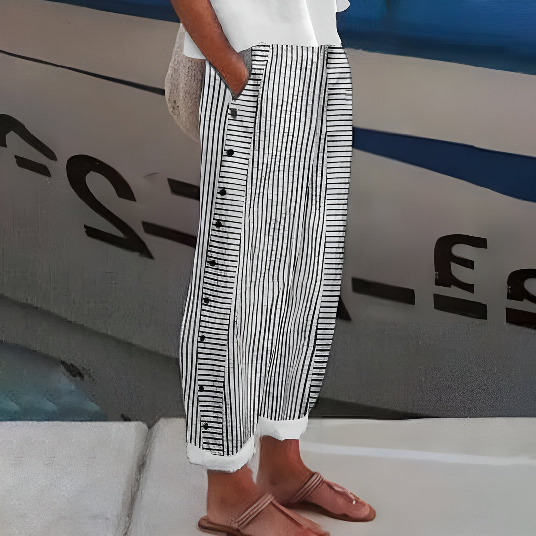 Irylle | Striped Everyday Pants