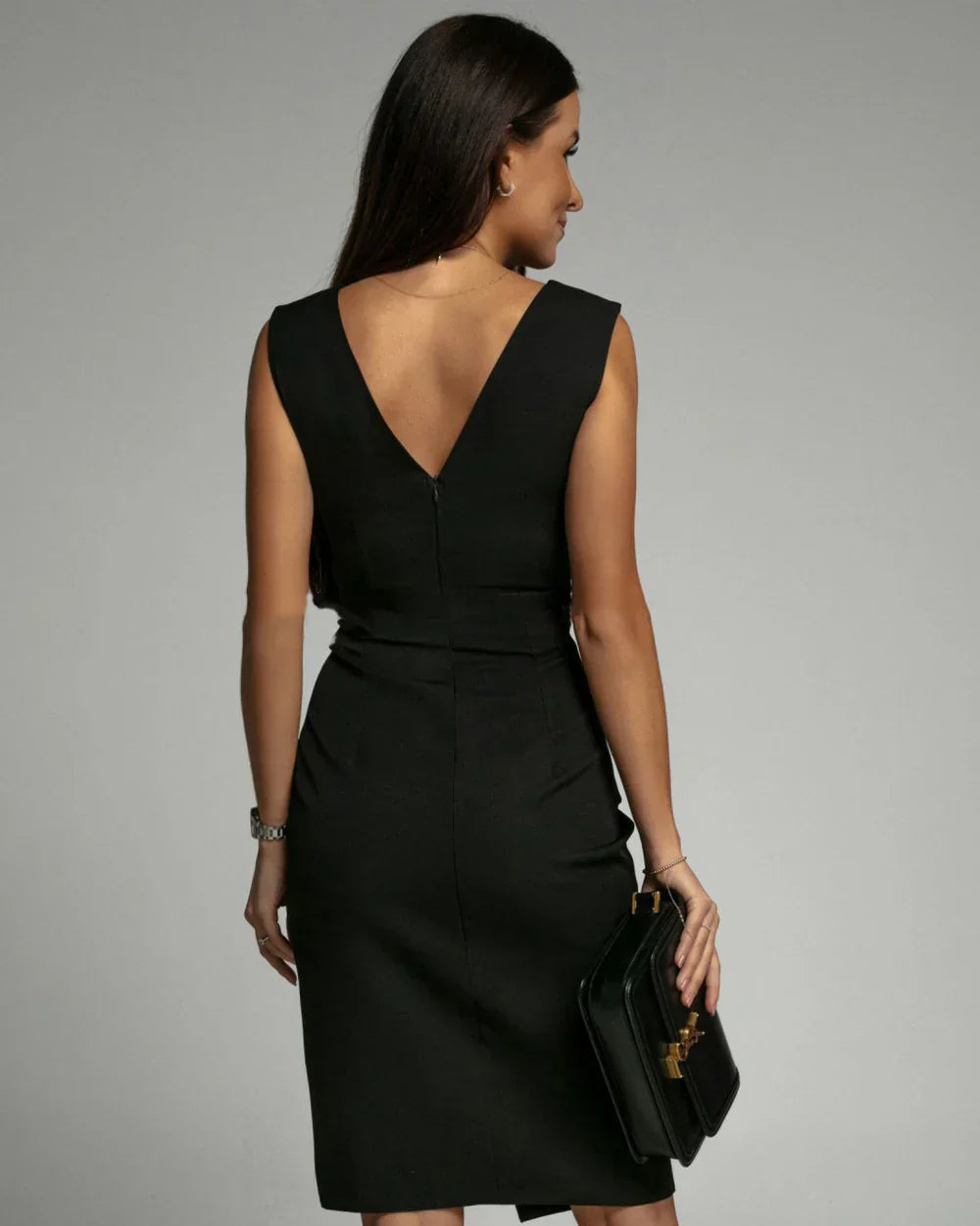 Hannah | Elegant Slit Dress