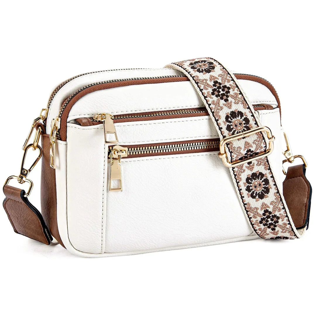 Malin | Printed Strap Crossbody Bag
