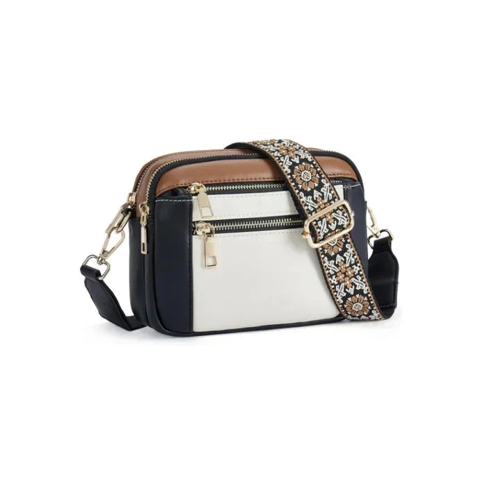 Malin | Printed Strap Crossbody Bag