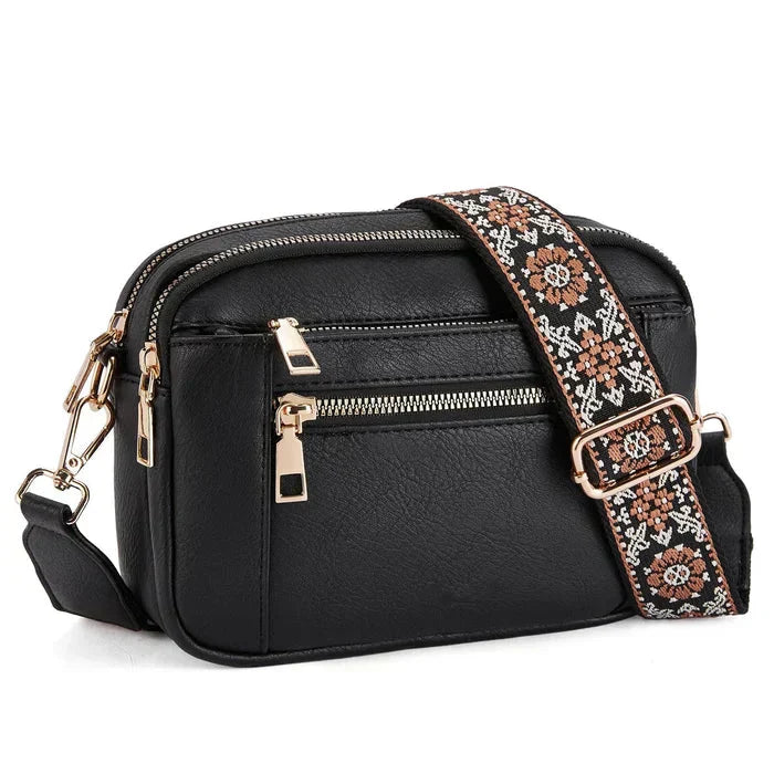Malin | Printed Strap Crossbody Bag