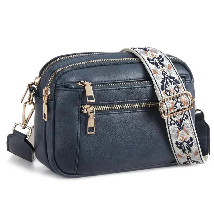 Malin | Printed Strap Crossbody Bag
