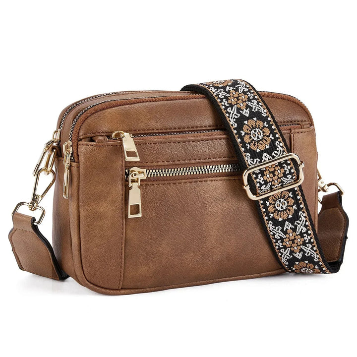 Malin | Printed Strap Crossbody Bag