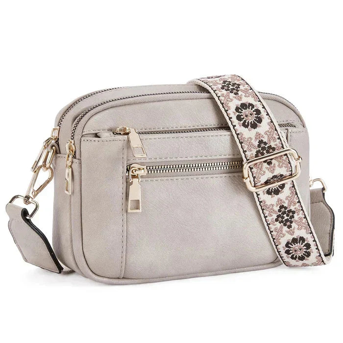 Malin | Printed Strap Crossbody Bag