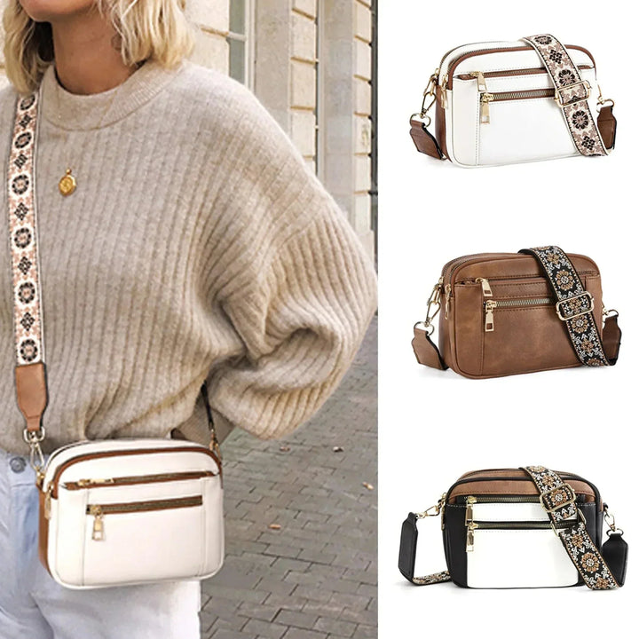 Malin | Printed Strap Crossbody Bag
