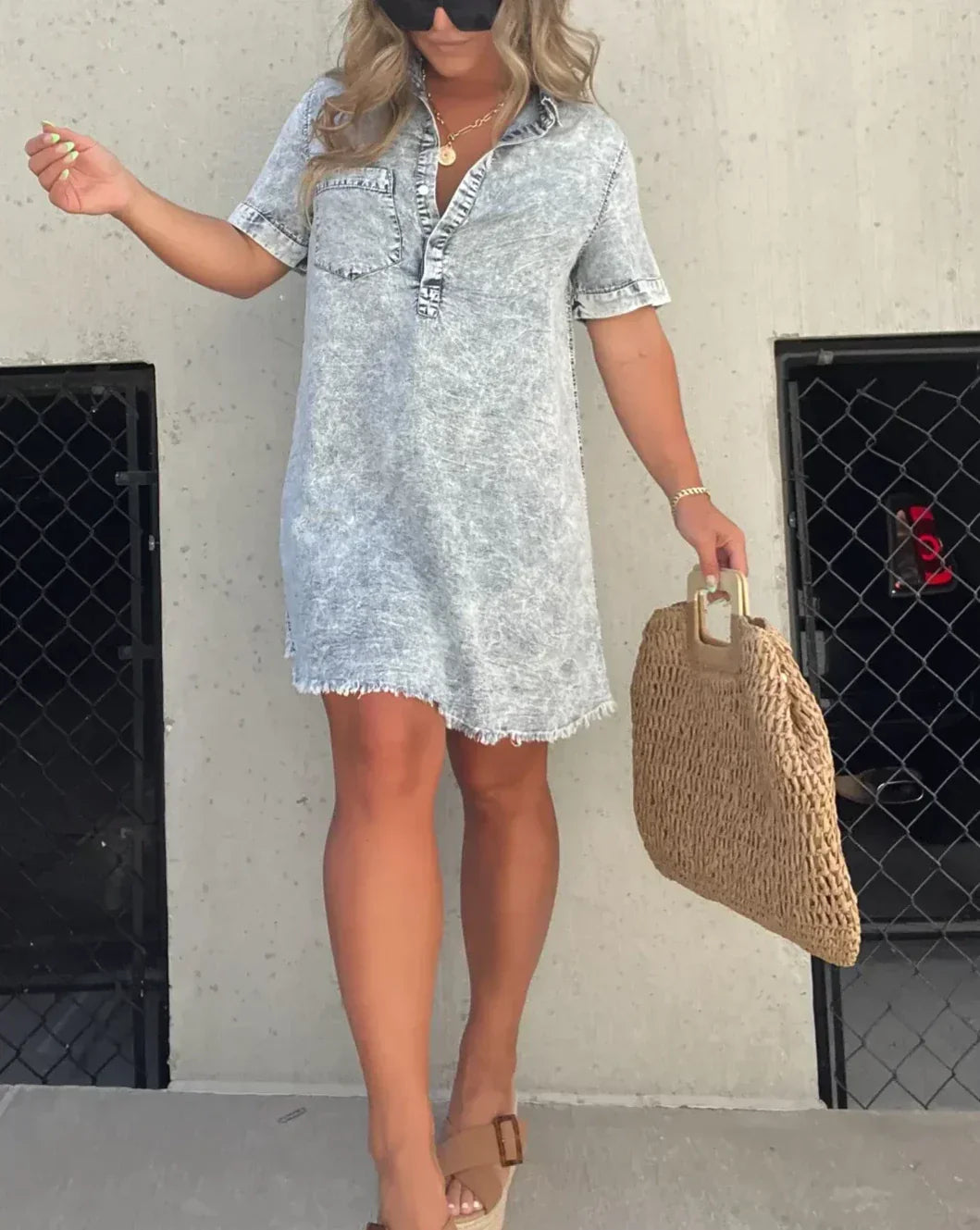 Myca | Relaxed Midi Dress