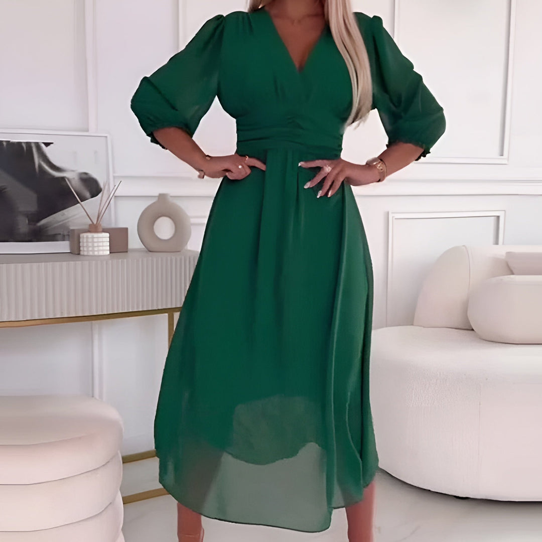 Ciara | Classy Chiffon Dress