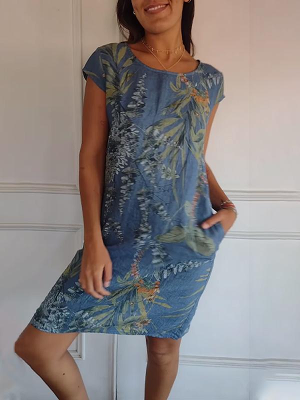 Aubree | Casual Printed Dress