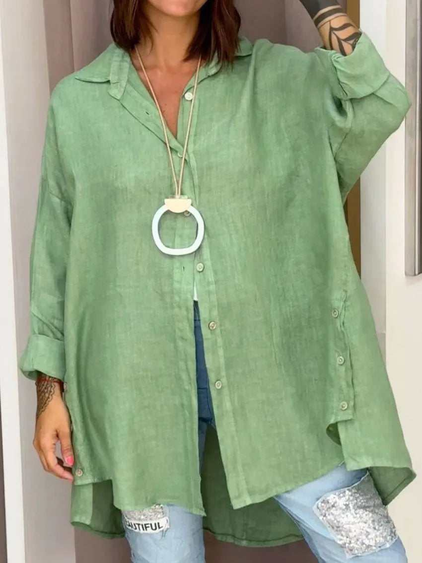 Ricca | Comfortable Oversized Button Shirt
